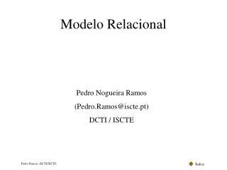 modelo relacional