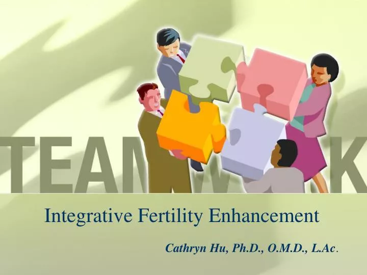 integrative fertility enhancement