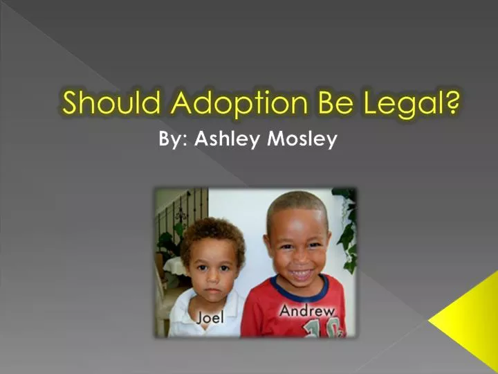 should adoption be legal