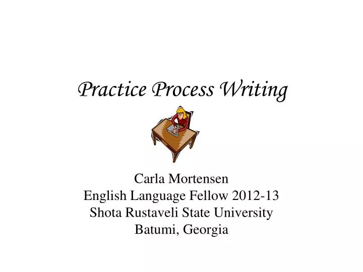 practice process writing