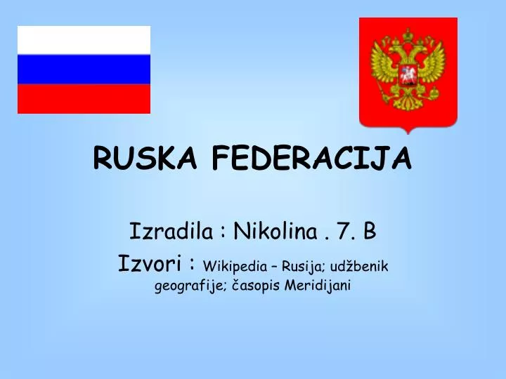 ruska federacija