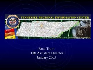 Brad Truitt TBI Assistant Director January 2005