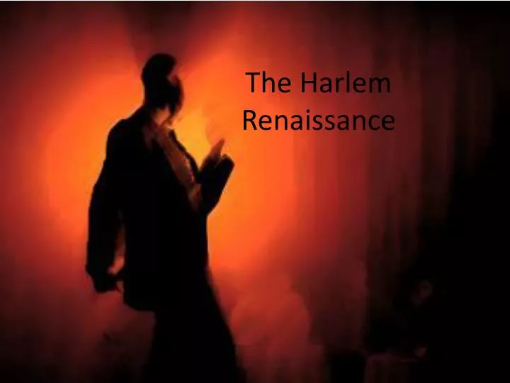 the harlem renaissance