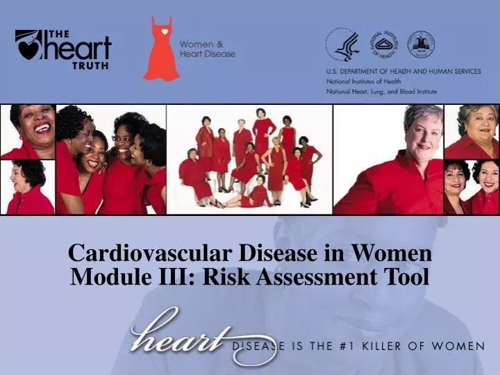 cardiovascular disease in women module iii risk assessment tool