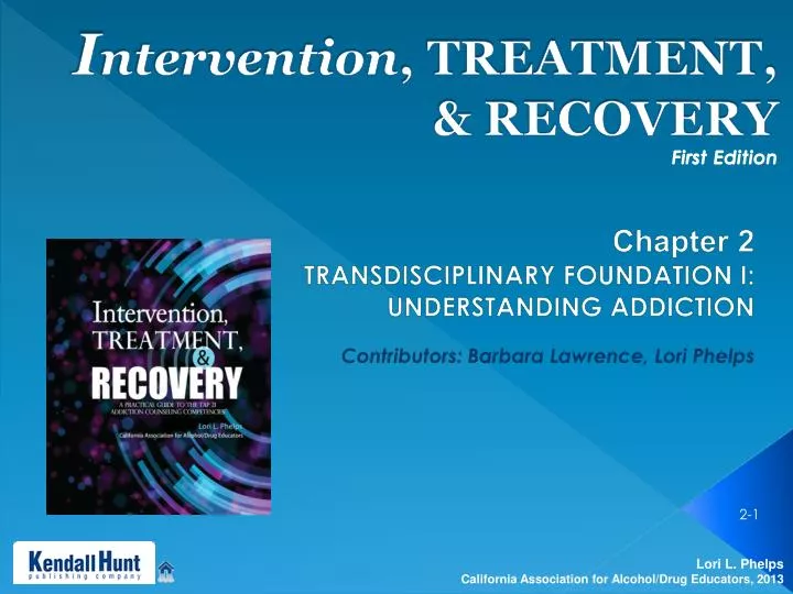 i ntervention treatment recovery first edition