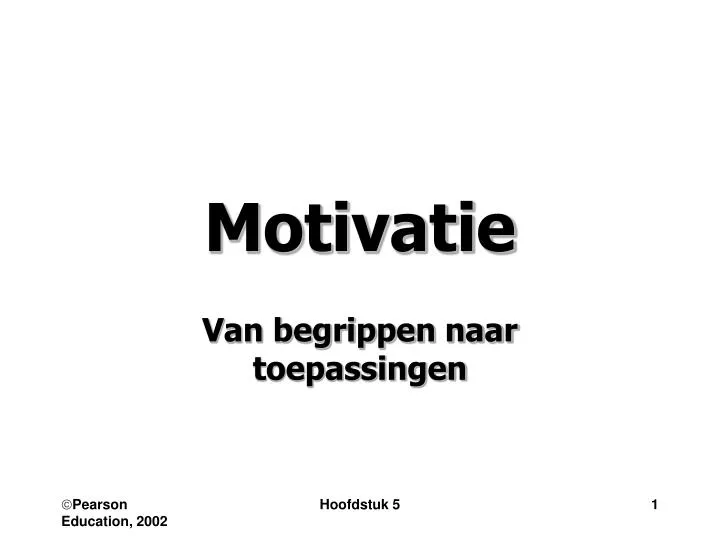 motivatie