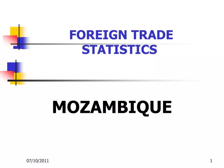 foreign trade statistics
