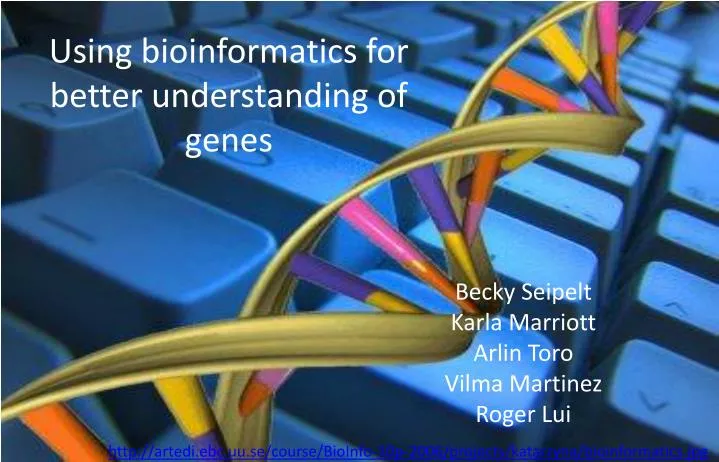 using bioinformatics for better understanding of genes