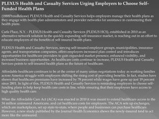 plexus health and casualty services urging employers to choo