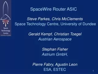 SpaceWire Router ASIC