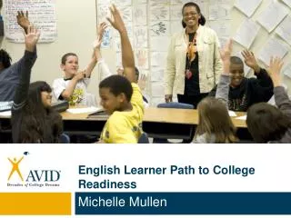 English Learner Path to College Readiness