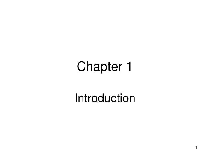 chapter 1