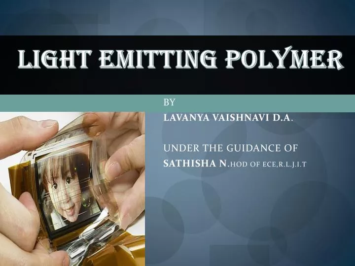 light emitting polymer