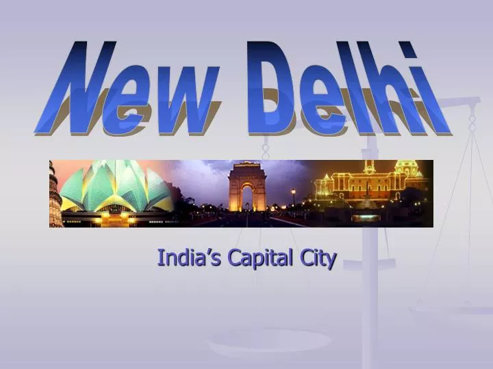 india s capital city