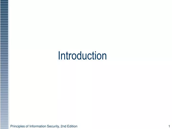 introduction