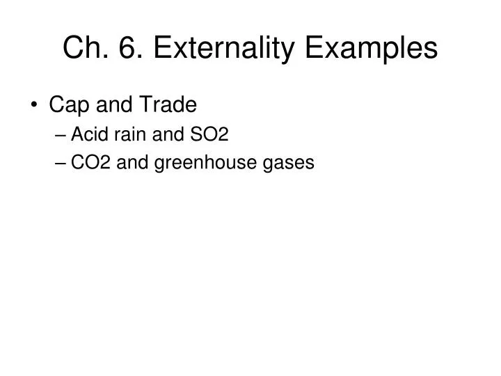 ch 6 externality examples