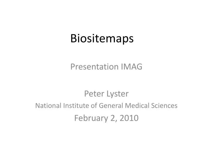 biositemaps