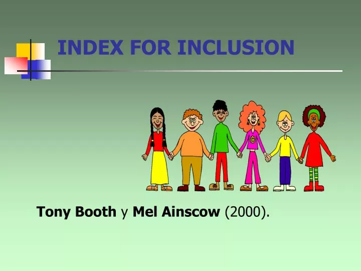index for inclusion