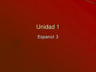 unidad 1
