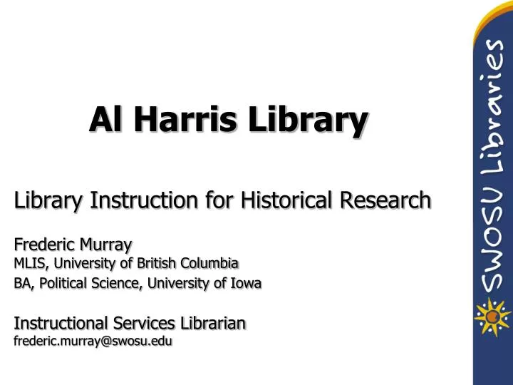 al harris library