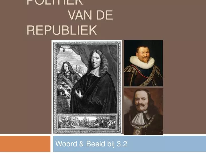 internationale politiek van de republiek