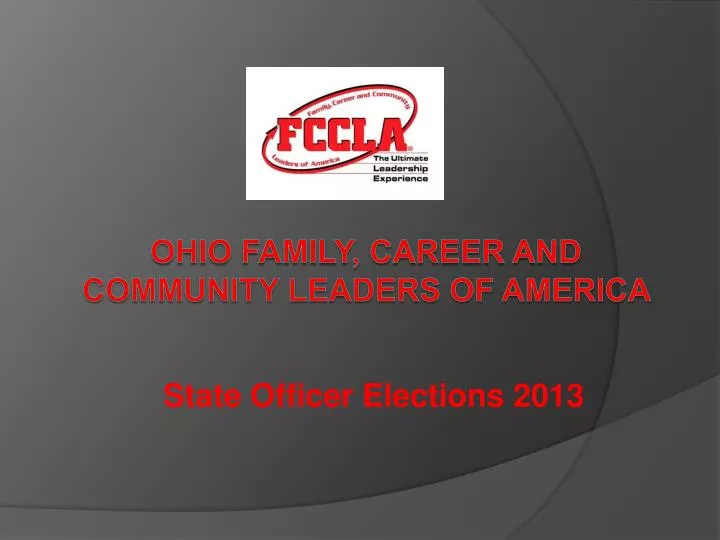state officer elections 2013