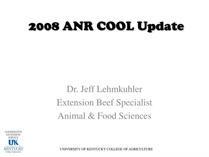2008 anr cool update