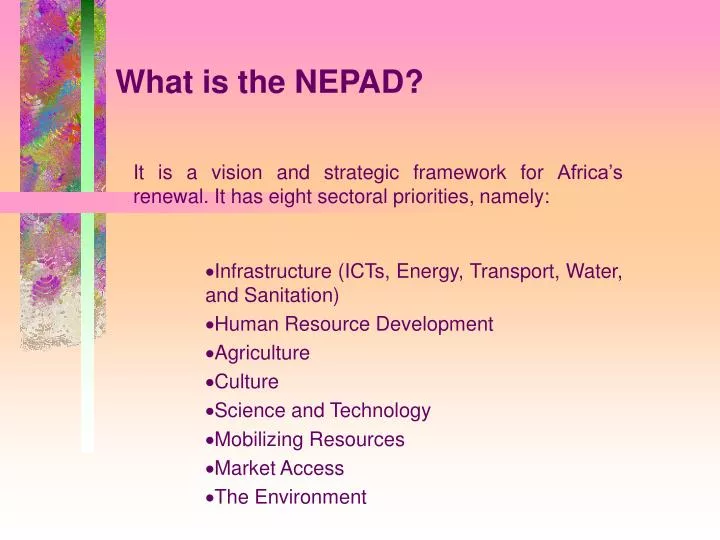 what is the nepad