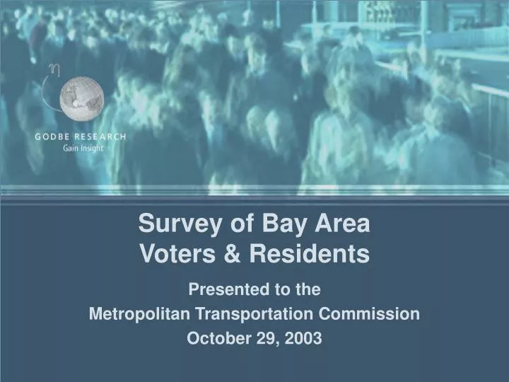 survey of bay area voters residents