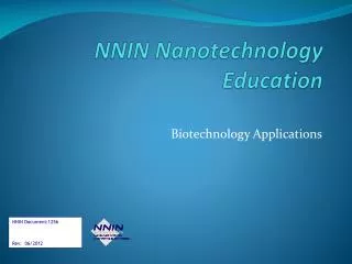 NNIN Nanotechnology Education