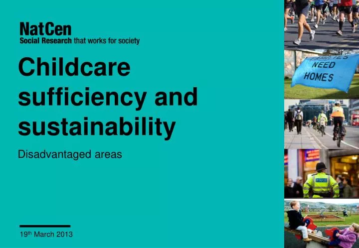 childcare sufficiency and sustainability