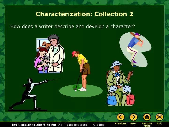 characterization collection 2