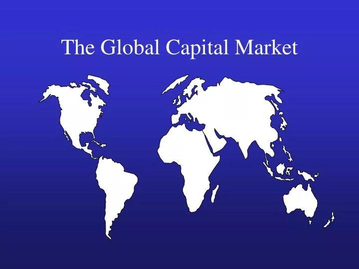 the global capital market