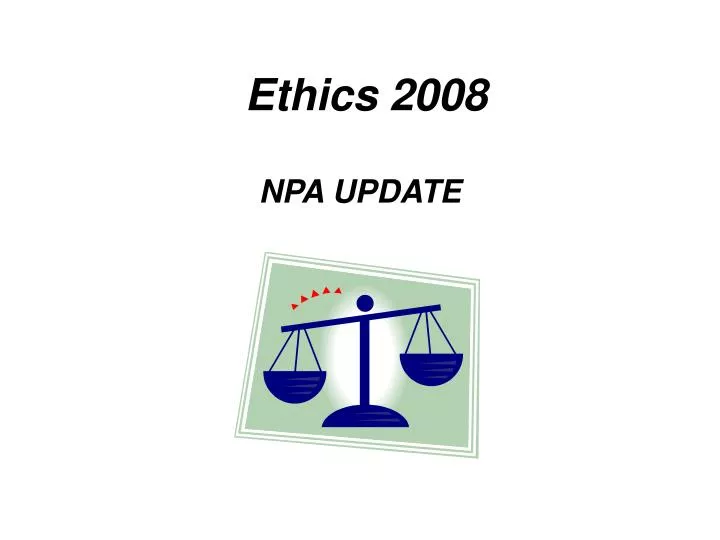 ethics 2008