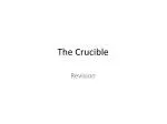 The Crucible - slide 1