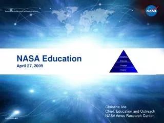 NASA Education April 27, 2009