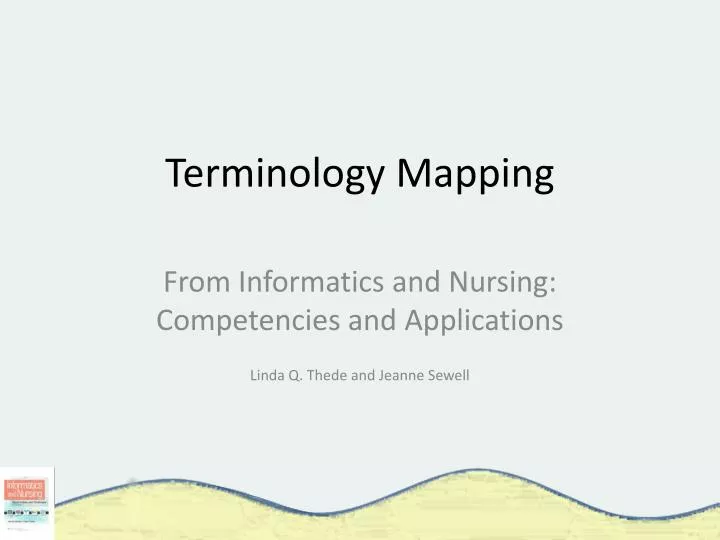 terminology mapping