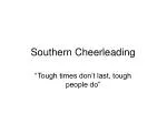 Southern Cheerleading - slide 1