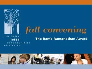 The Rama Ramanathan Award