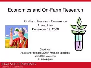 Economics and On-Farm Research