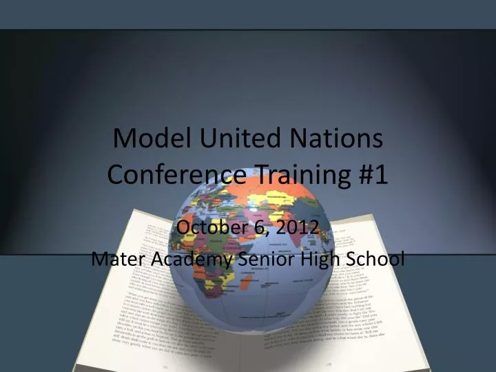 model united nations conference training 1
