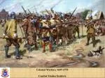 Colonial Warfare, 1607-1775 Combat Studies Institute