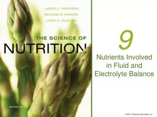 Nutrients Involved in Fluid and Electrolyte Balance