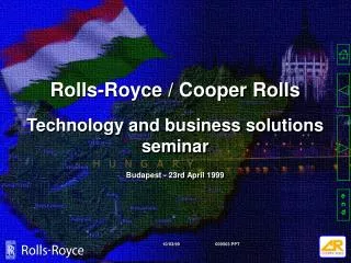 Rolls-Royce / Cooper Rolls