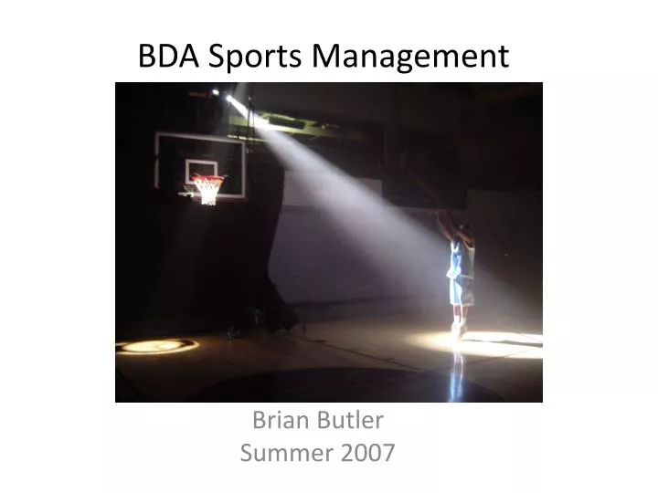 bda sports management