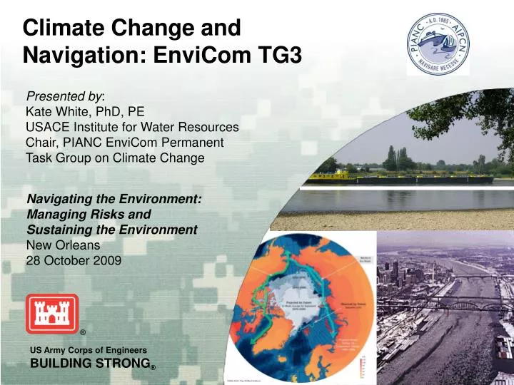 climate change and navigation envicom tg3