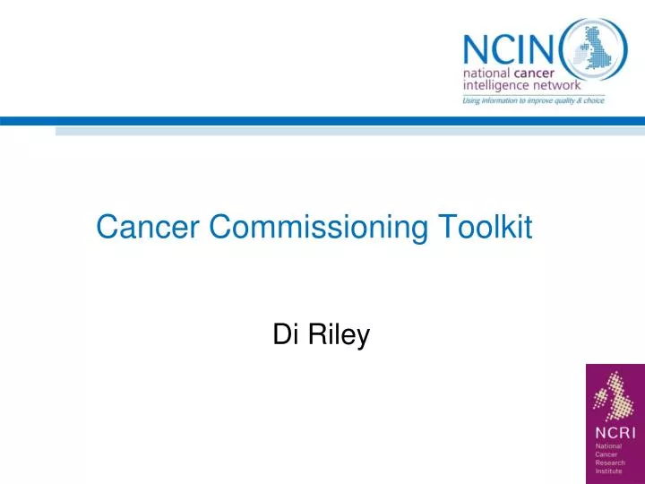 cancer commissioning toolkit