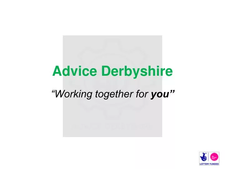 advice derbyshire