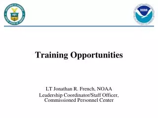 Training Opportunities