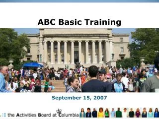 ABC Basic Training
